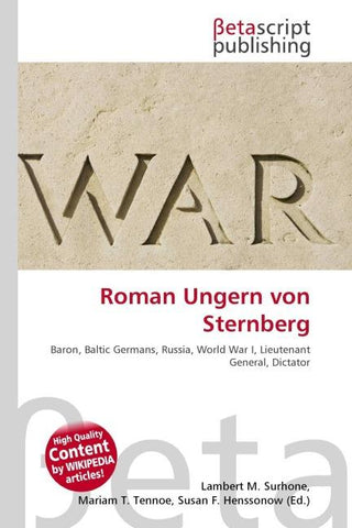Roman Ungern von Sternberg
