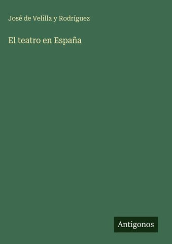 El teatro en España