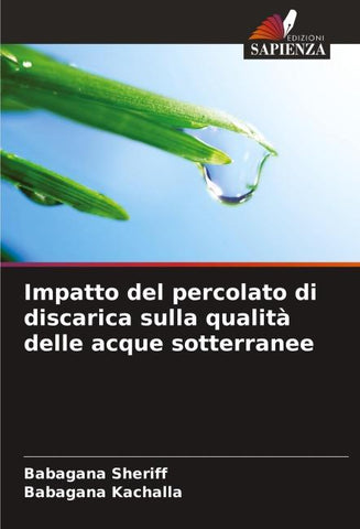 Impatto del percolato di discarica sulla qualità delle acque sotterranee