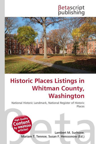 Historic Places Listings in Whitman County, Washington