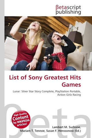 List of Sony Greatest Hits Games