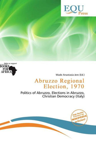 Abruzzo Regional Election, 1970