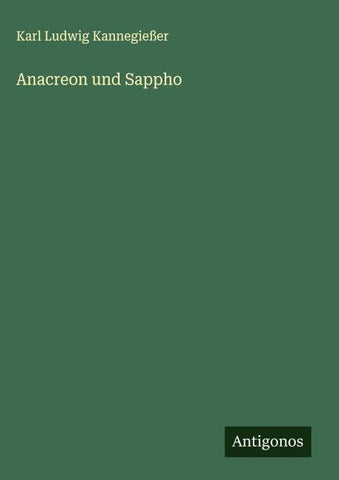 Anacreon und Sappho