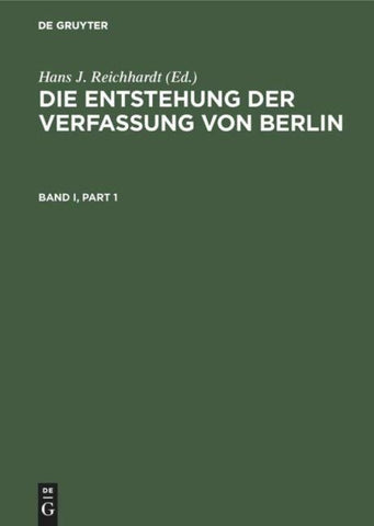 Die Entstehung der Verfassung von Berlin