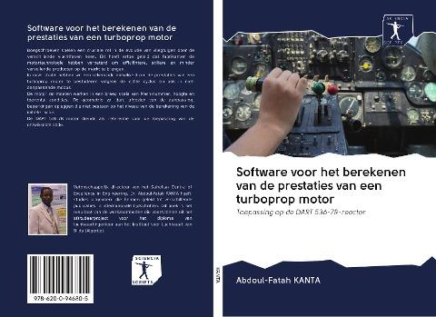 Software voor het berekenen van de prestaties van een turboprop motor