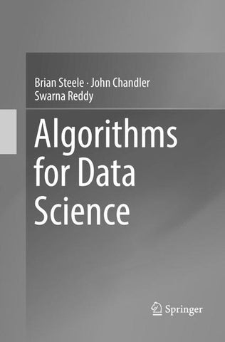 Algorithms for Data Science