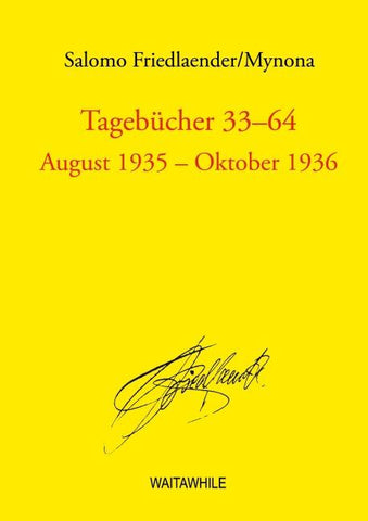 Tagebücher 33 - 64