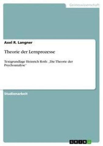 Theorie der Lernprozesse