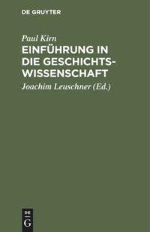 Einführung in die Geschichtswissenschaft