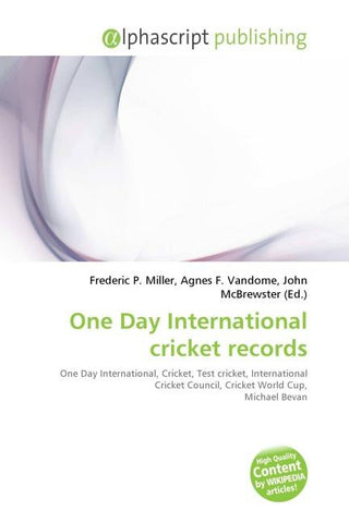 One Day International cricket records