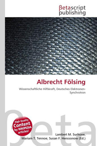Albrecht Fölsing