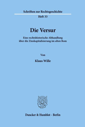 Die Versur.