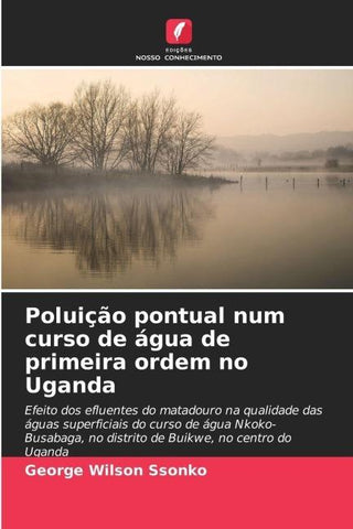 Poluição pontual num curso de água de primeira ordem no Uganda