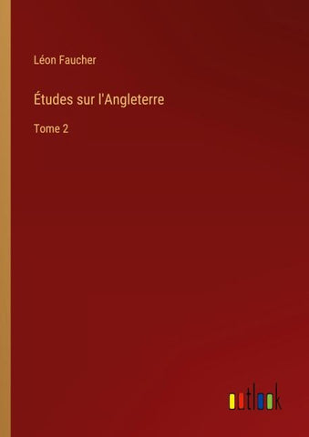 Études sur l'Angleterre