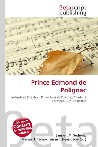 Prince Edmond de Polignac