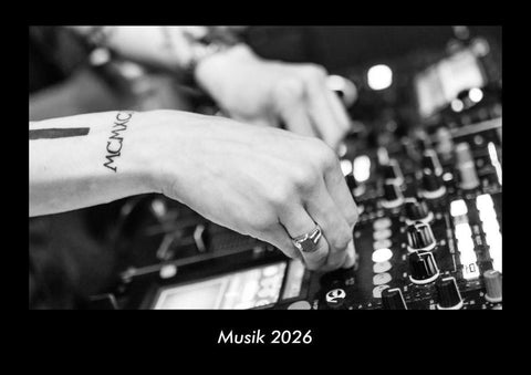 Musik 2026 Fotokalender DIN A3