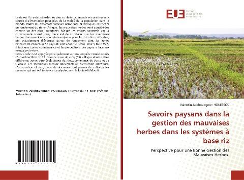 Savoirs paysans dans la gestion des mauvaises herbes dans les systèmes à base riz