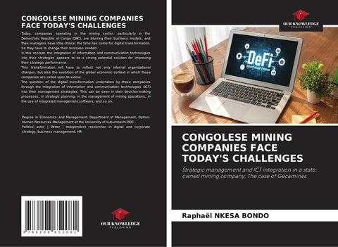 CONGOLESE MINING COMPANIES FACE TODAY'S CHALLENGES