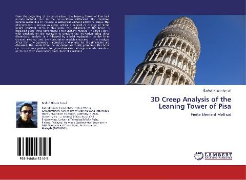 3D Creep Analysis of the Leaning Tower of Pisa
