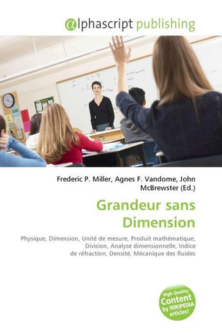 Grandeur sans Dimension