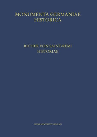 Richer von Saint-Remi, Historiae