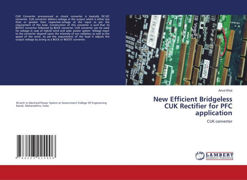 New Efficient Bridgeless CUK Rectifier for PFC application