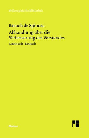 Abhandlung über die Verbesserung des Verstandes