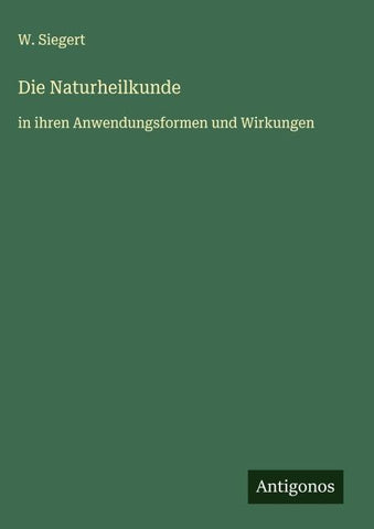 Die Naturheilkunde