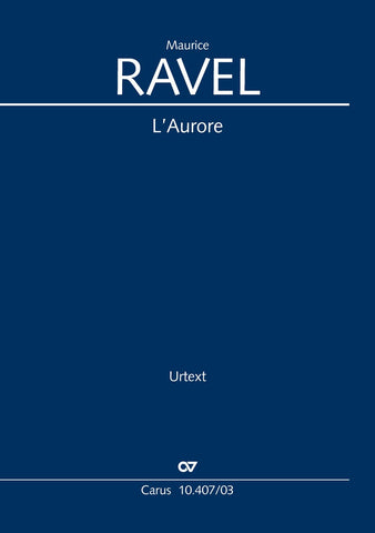 L’Aurore (Klavierauszug)