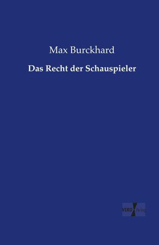 Das Recht der Schauspieler