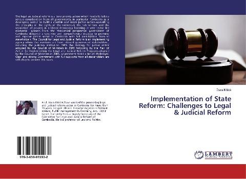 Implementation of State Reform: Challenges to Legal & Judicial Reform
