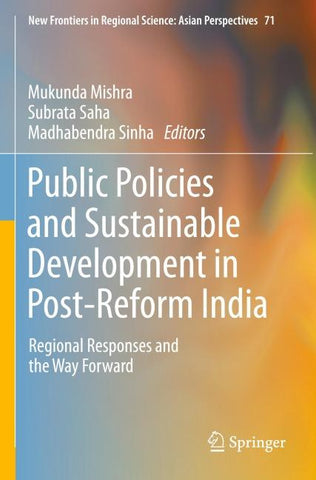 Public Policies and Sustainable Development in Post-Reform India
