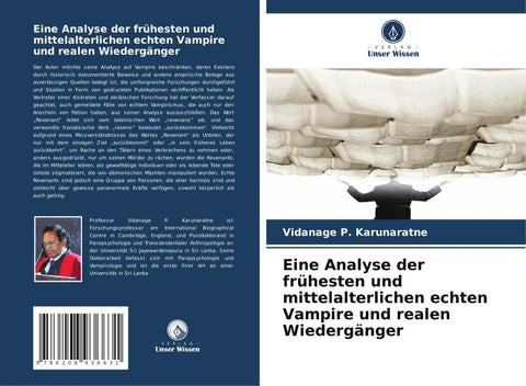 Eine Analyse der frühesten und mittelalterlichen echten Vampire und realen Wiedergänger