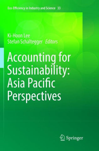 Accounting for Sustainability: Asia Pacific Perspectives