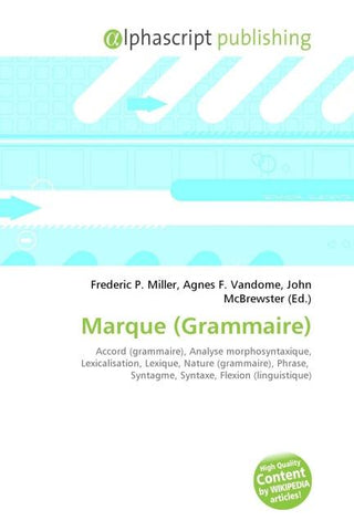 Marque (Grammaire)