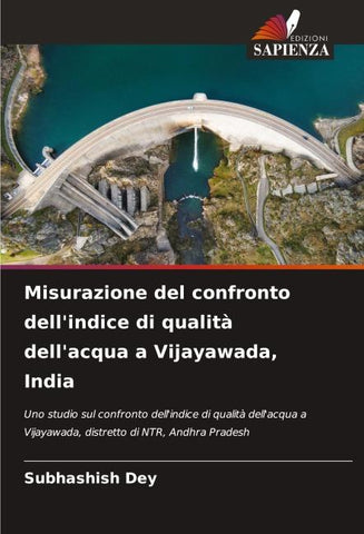 Misurazione del confronto dell'indice di qualità dell'acqua a Vijayawada, India