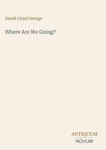 Where Are We Going?