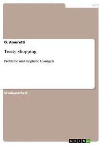 Treaty Shopping