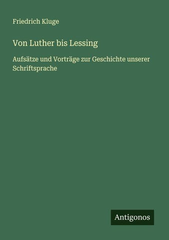Von Luther bis Lessing