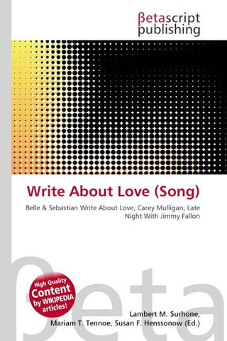Write About Love (Song)