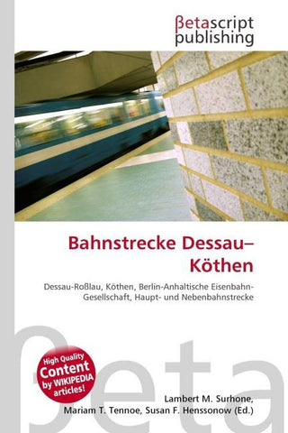 Bahnstrecke Dessau-Köthen