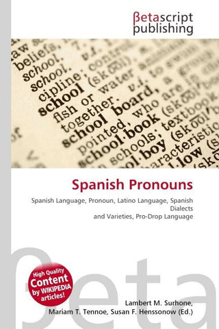 Spanish Pronouns