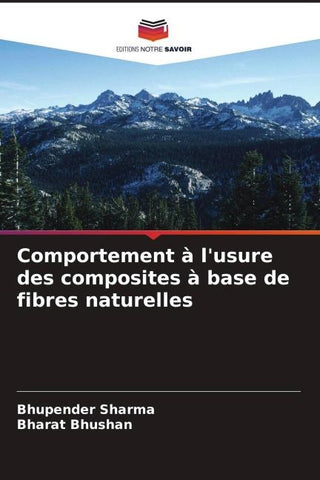 Comportement à l'usure des composites à base de fibres naturelles