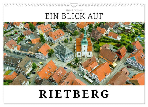 Ein Blick auf Rietberg (Wandkalender 2026 DIN A3 quer), CALVENDO Monatskalender
