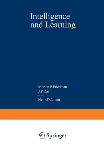 Intelligence and Learning