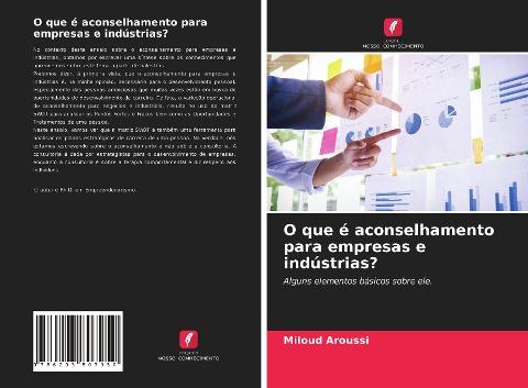 O que é aconselhamento para empresas e indústrias?
