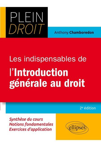 Les indispensables de l'Introduction générale au droit