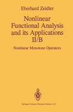 Nonlinear Functional Analysis and its Applications