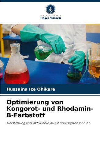 Optimierung von Kongorot- und Rhodamin-B-Farbstoff