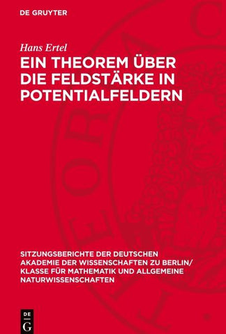 Ein Theorem über die Feldstärke in Potentialfeldern